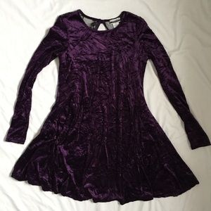 Crushed Velvet Dress 💟 by Contempo Casuals
